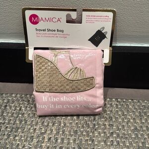 NWT- MiaMica Travel Shoe Bag If The Shoe Fits Buy It In Every Color!